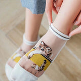 Chaussettes chat motif trop mignon