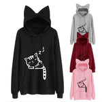 Hoodies chat mignon