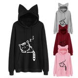 Hoodies chat mignon