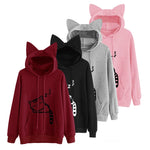 Hoodies chat mignon