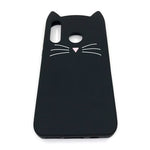 Coque téléphone oreilles chat Huawei