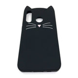 Coque téléphone oreilles chat Huawei