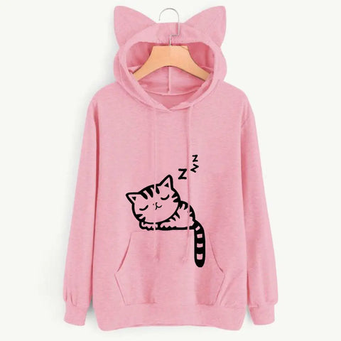 Hoodies chat mignon