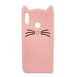 Coque téléphone oreilles chat Huawei