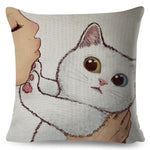 Coussin Chat Mignon 🐾