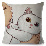 Coussin Chat Mignon 🐾
