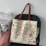 Tote bag chat miaou