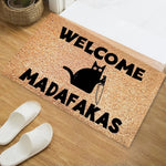 Paillasson "Welcome Madafakas"