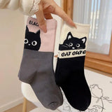 Lot de 5 Chaussettes Chat – Les Pattes Miaou 🐾