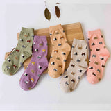 Chaussettes Chat Mignonnes – Lot de 5 Paires