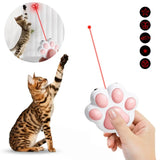 Porte-clé interactif laser chat