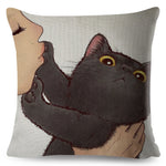 Coussin Chat Mignon 🐾