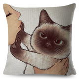 Coussin Chat Mignon 🐾
