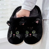 Pantoufles chat Miaou ronronnant