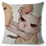 Coussin Chat Mignon 🐾