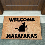 Paillasson "Welcome Madafakas"