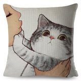 Coussin Chat Mignon 🐾