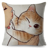 Coussin Chat Mignon 🐾