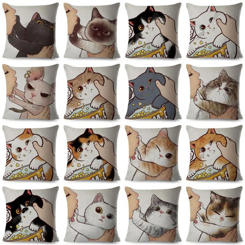 Coussin Chat Mignon 🐾