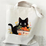 Tote bag chat lecteur