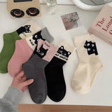 Lot de 5 Chaussettes Chat – Les Pattes Miaou 🐾