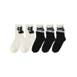 Lot de 5 Chaussettes Chat – Les Pattes Miaou 🐾