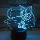 Lampe chat 3D