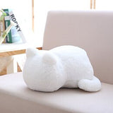 Coussin chat silhouette féline