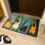 Tapis de sol chat mignons félins