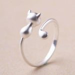 Bague petit chaton (Argent)