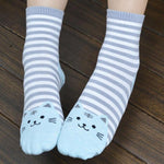 Chaussettes chat jolie bouille