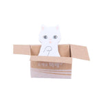 Marque page chaton petit carton