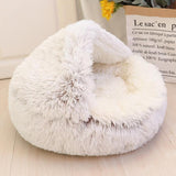 Lit Rond en peluche