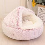 Lit Rond en peluche