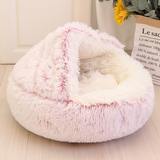 Lit Rond en peluche