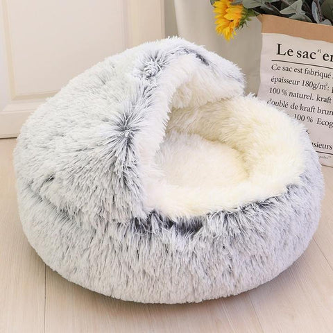 Lit Rond en peluche